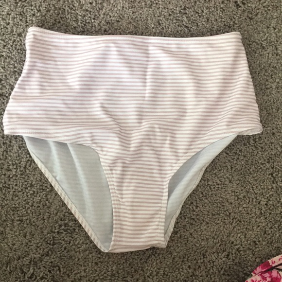 High waisted bathing suit bottoms never worn. - Picture 1 of 1